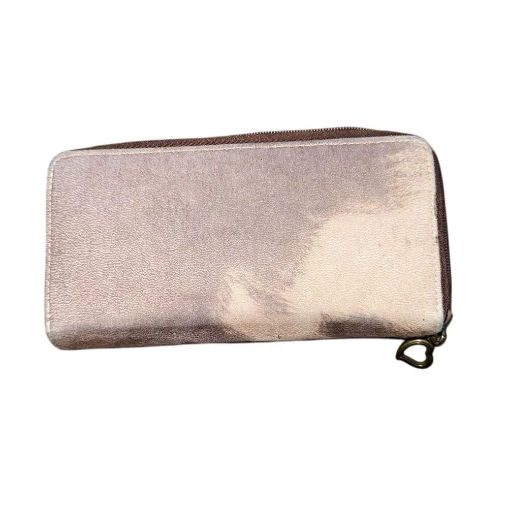 Gigi Hill Los Angeles Multicolor Animal Print Wallet